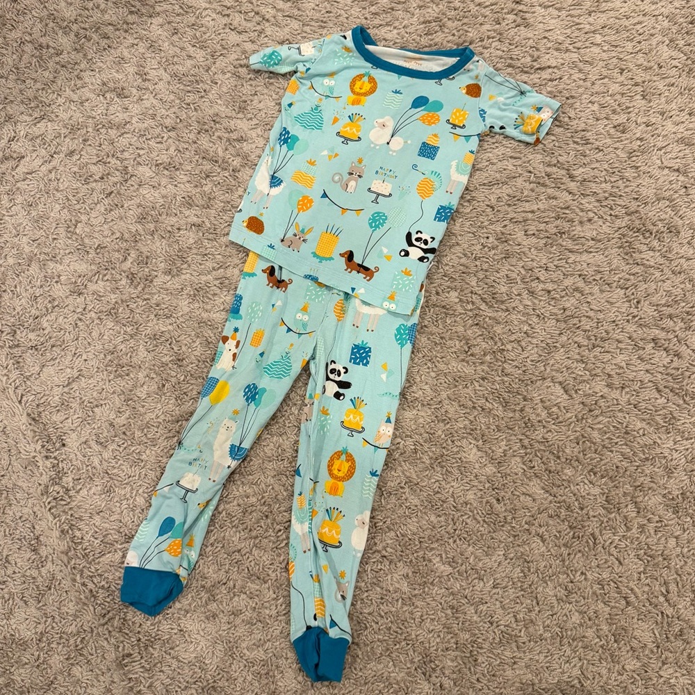 Little Sleepies Birthday Llama PJ Set - 12-18 Months sizing